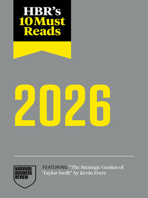 cover image of HBR's 10 Must Reads 2026